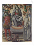 The Assumption of the Virgin with Saints Michael and Benedict, ca. 1493-96 by Luca Signorelli