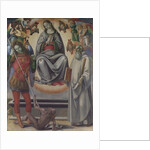The Assumption of the Virgin with Saints Michael and Benedict, ca. 1493-96 by Luca Signorelli