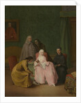 The Visit, 1746 by Pietro Longhi