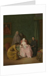 The Visit, 1746 by Pietro Longhi