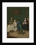 The Temptation, 1746 by Pietro Longhi