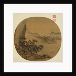 Boats Moored in Wind and Rain, 13th century by Unknown