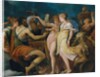 The Marriage of Cupid and Psyche, 1540s by Andrea Schiavone