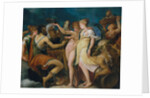 The Marriage of Cupid and Psyche, 1540s by Andrea Schiavone