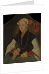 Portrait of a Woman of the Slosgin Family of Cologne, 1557 by Bartholomaeus Bruyn the Younger