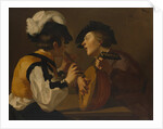 Two Musicians, 17th century by Dutch Painter