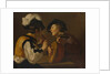 Two Musicians, 17th century by Dutch Painter