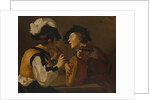 Two Musicians, 17th century by Dutch Painter