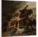 The Sack of Jerusalem by the Romans, 1824 by François Joseph Heim