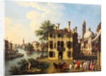 View of the Brenta, near Dolo, late 18th century by Giovanni Battista Cimaroli