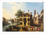View of the Brenta, near Dolo, late 18th century by Giovanni Battista Cimaroli