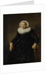 Old Woman in an Armchair by Attributed to Jacob Backer