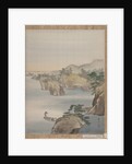 River Scene with Rocky Hills in Background, 1868 by Gyokusho Kawabata