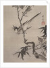 Singing Bird on a Branch, ca. 1887 by Kawanabe Kyosai