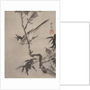 Singing Bird on a Branch, ca. 1887 by Kawanabe Kyosai