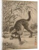 Cat Catching a Frog, ca. 1887 by Kawanabe Kyosai