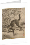 Cat Catching a Frog, ca. 1887 by Kawanabe Kyosai