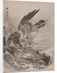 Eagle Attacking Fish, ca. 1887 by Kawanabe Kyosai
