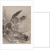 Eagle Attacking Fish, ca. 1887 by Kawanabe Kyosai