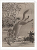 Fox Catching Bird, ca. 1887 by Kawanabe Kyosai