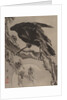 Crow and the Moon, ca. 1887 by Kawanabe Kyosai