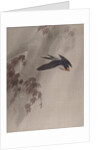 A Swallow in the Rain, ca. 1891-92 by Okada Baison