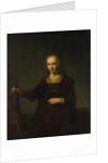 Portrait of a Woman by Style of Rembrandt