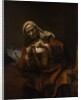 Old Woman Cutting Her Nails, ca. 1655-60 by Style of Rembrandt
