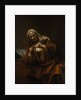 Old Woman Cutting Her Nails, ca. 1655-60 by Style of Rembrandt