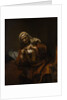 Old Woman Cutting Her Nails, ca. 1655-60 by Style of Rembrandt
