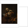Old Woman Cutting Her Nails, ca. 1655-60 by Style of Rembrandt