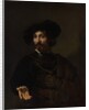 Man with a Steel Gorget by Style of Rembrandt