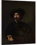 Man with a Steel Gorget by Style of Rembrandt