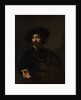 Man with a Steel Gorget by Style of Rembrandt