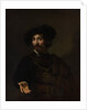 Man with a Steel Gorget by Style of Rembrandt