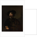 Man with a Steel Gorget by Style of Rembrandt