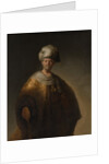 Man in Oriental Costume, 1632 by Rembrandt Harmensz van Rijn