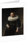 Portrait of a Woman, probably a Member of the Van Beresteyn Family, 1632 by Rembrandt Harmensz van Rijn