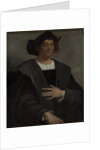 Portrait of a Man, Said to be Christopher Columbus, 1519 by Sebastiano del Piombo