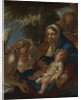 The Holy Family with Angels, ca. 1700 by Sebastiano Ricci