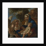 The Holy Family with Angels, ca. 1700 by Sebastiano Ricci