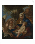 The Holy Family with Angels, ca. 1700 by Sebastiano Ricci