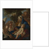 The Holy Family with Angels, ca. 1700 by Sebastiano Ricci