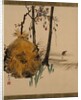 Lacquer Paintings of Various Subjects: Snow Shelter for a Tree with Sparrow, 1882 by Shibata Zeshin