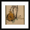 Lacquer Paintings of Various Subjects: Snow Shelter for a Tree with Sparrow, 1882 by Shibata Zeshin