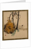 Lacquer Paintings of Various Subjects: Snow Shelter for a Tree with Sparrow, 1882 by Shibata Zeshin