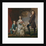 Thomas and Martha Neate with His Tutor, Thomas Needham, 1748 by Sir Joshua Reynolds