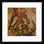 Saint Michael and the Dragon, ca. 1405 by Spanish Painter