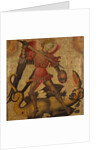 Saint Michael and the Dragon, ca. 1405 by Spanish Painter