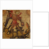 Saint Michael and the Dragon, ca. 1405 by Spanish Painter